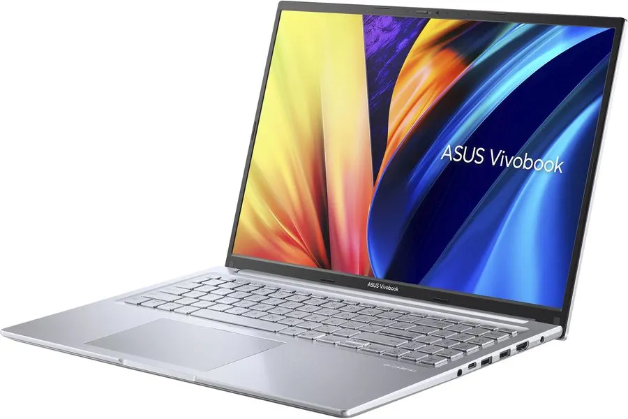 Ноутбук ASUS VivoBook 16X M1603QA, 16", IPS, AMD Ryzen 7 5800H 3.2ГГц, 8-ядерный, 16ГБ DDR4, 512ГБ SSD, AMD Radeon, серебристый [90NB0Y82-M00260]