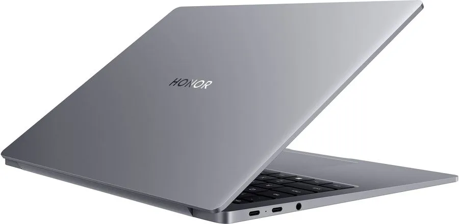Ноутбук Honor MagicBook 14 14.2", IPS, Intel Core i5 13500H 2.6ГГц, 12-ядерный, 16ГБ LPDDR5, 1ТБ SSD, RTX 3050 , серый [5301AFKS]