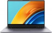 Ноутбук Huawei MateBook D 16 RLEFG-W7611, 16", IPS, Intel Core i7 13700H 2.4ГГц, 14-ядерный, 16ГБ LPDDR4x, 1ТБ SSD, Intel Iris Xe graphics, серебристый [53013rum]